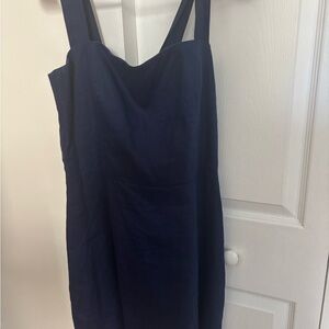 Reformation Black Sheath Dress Scoop Neck Sleeveless